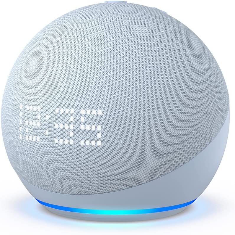 echo dot alexa reloj