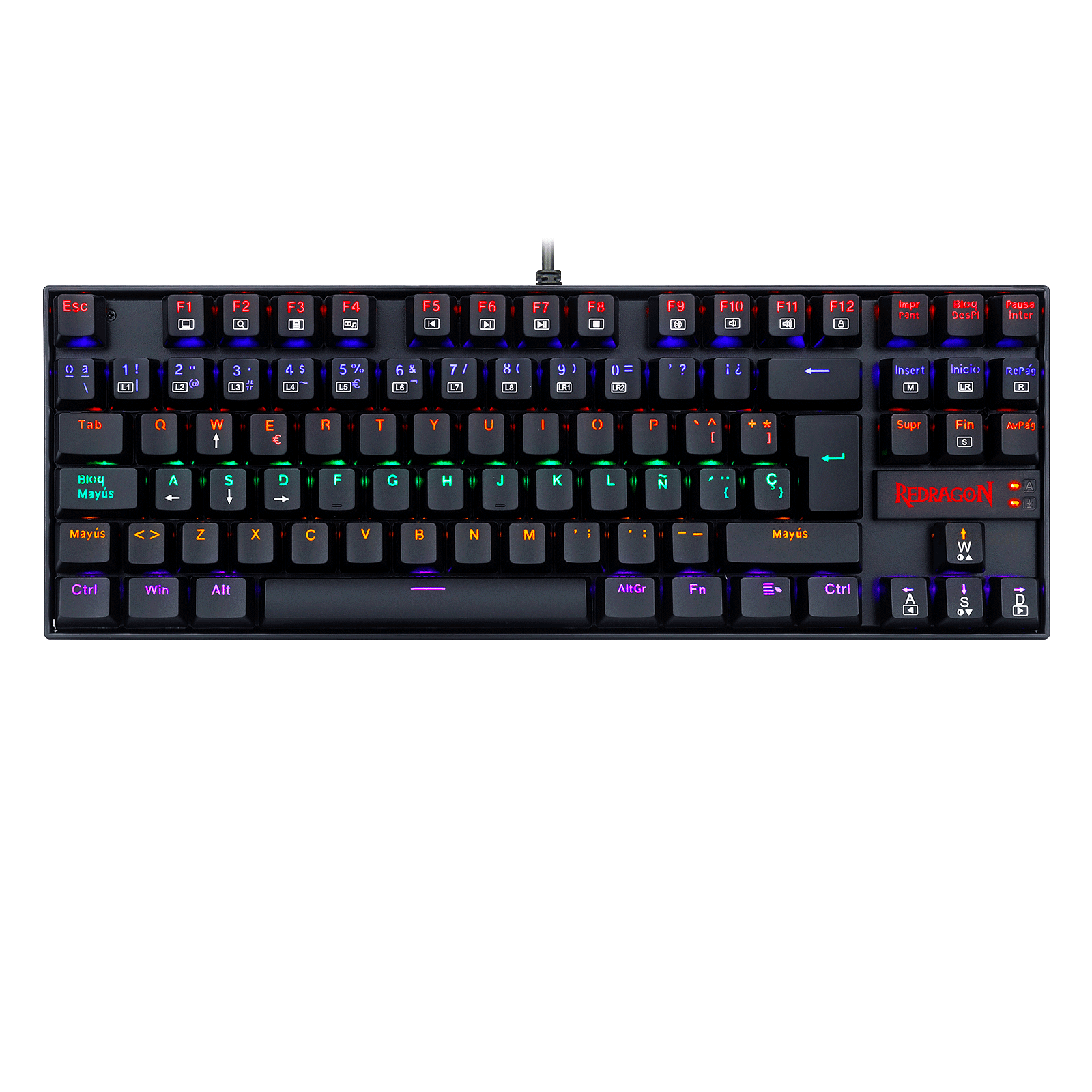 teclado redragon kumara