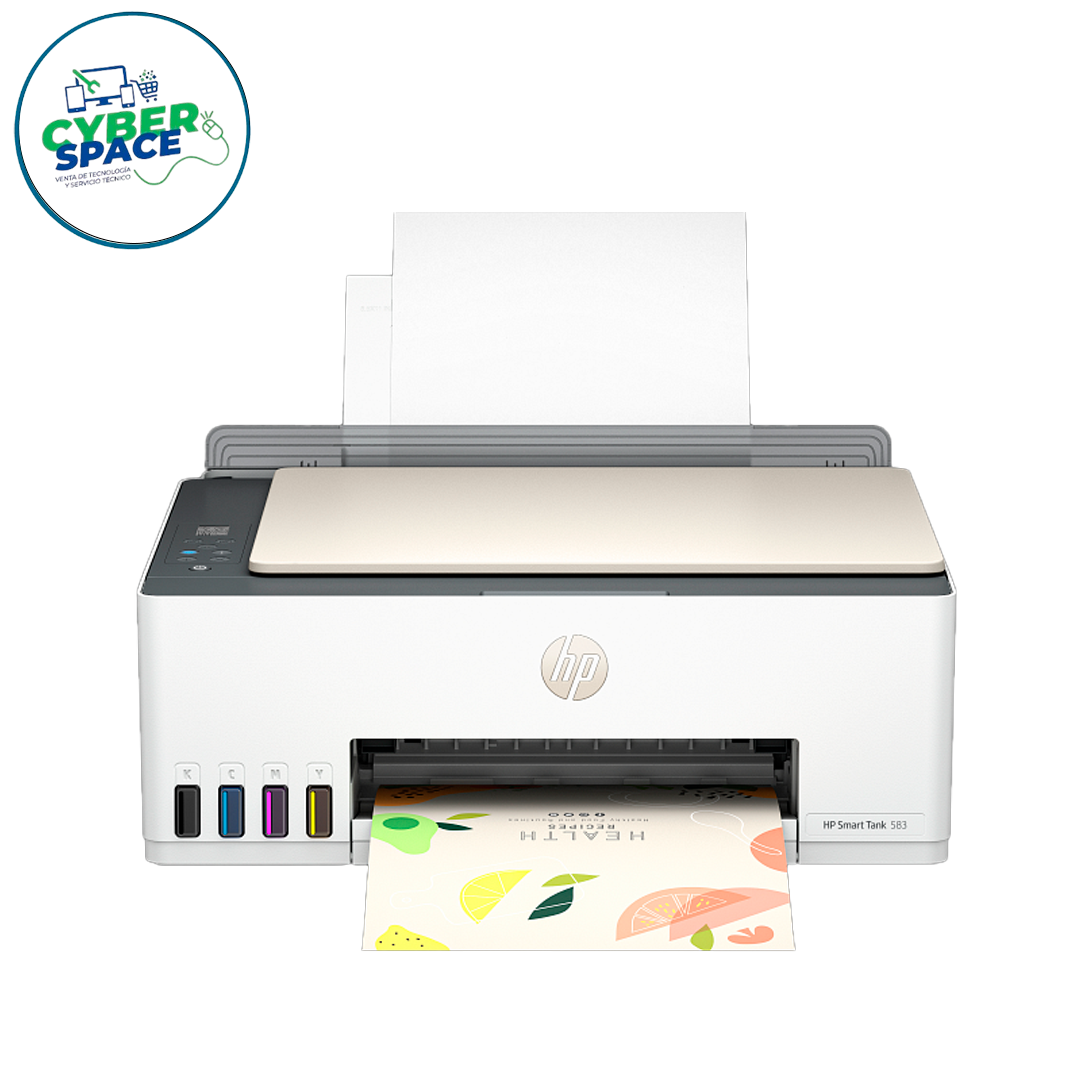 IMPRESORA HP SMART TANK 583 TINTA CONTINUA WIFI COPIADORA SCANNER