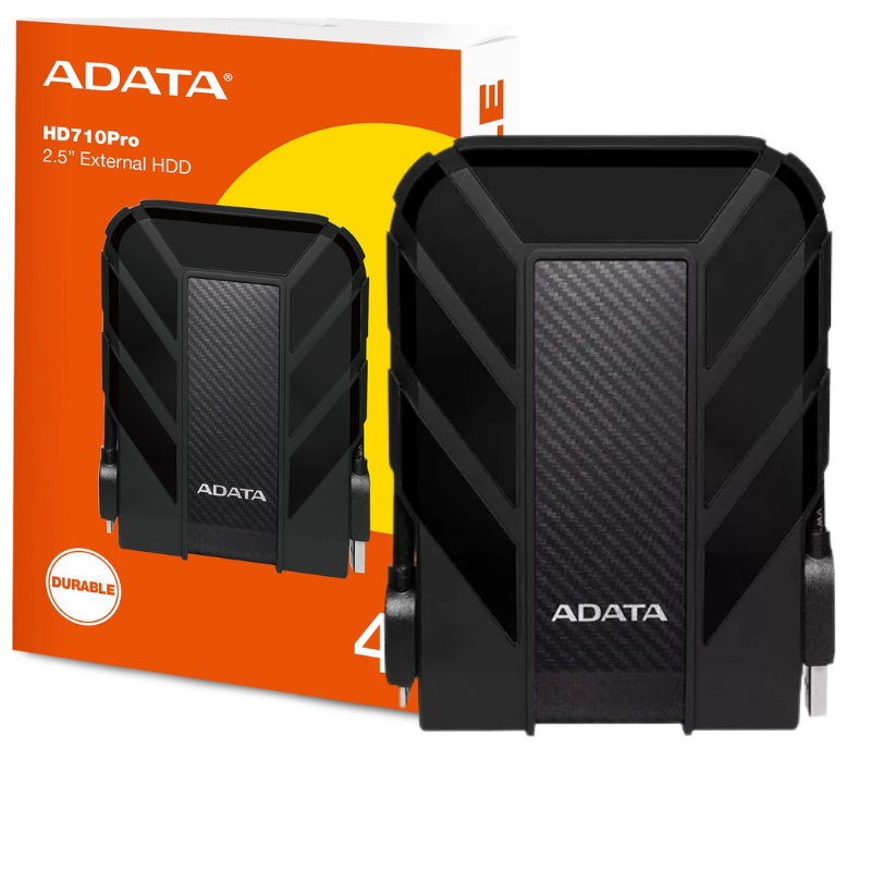 DISCO EXTERNO ADATA ANTIGOLPES 4 TB VELOCIDAD 3.2