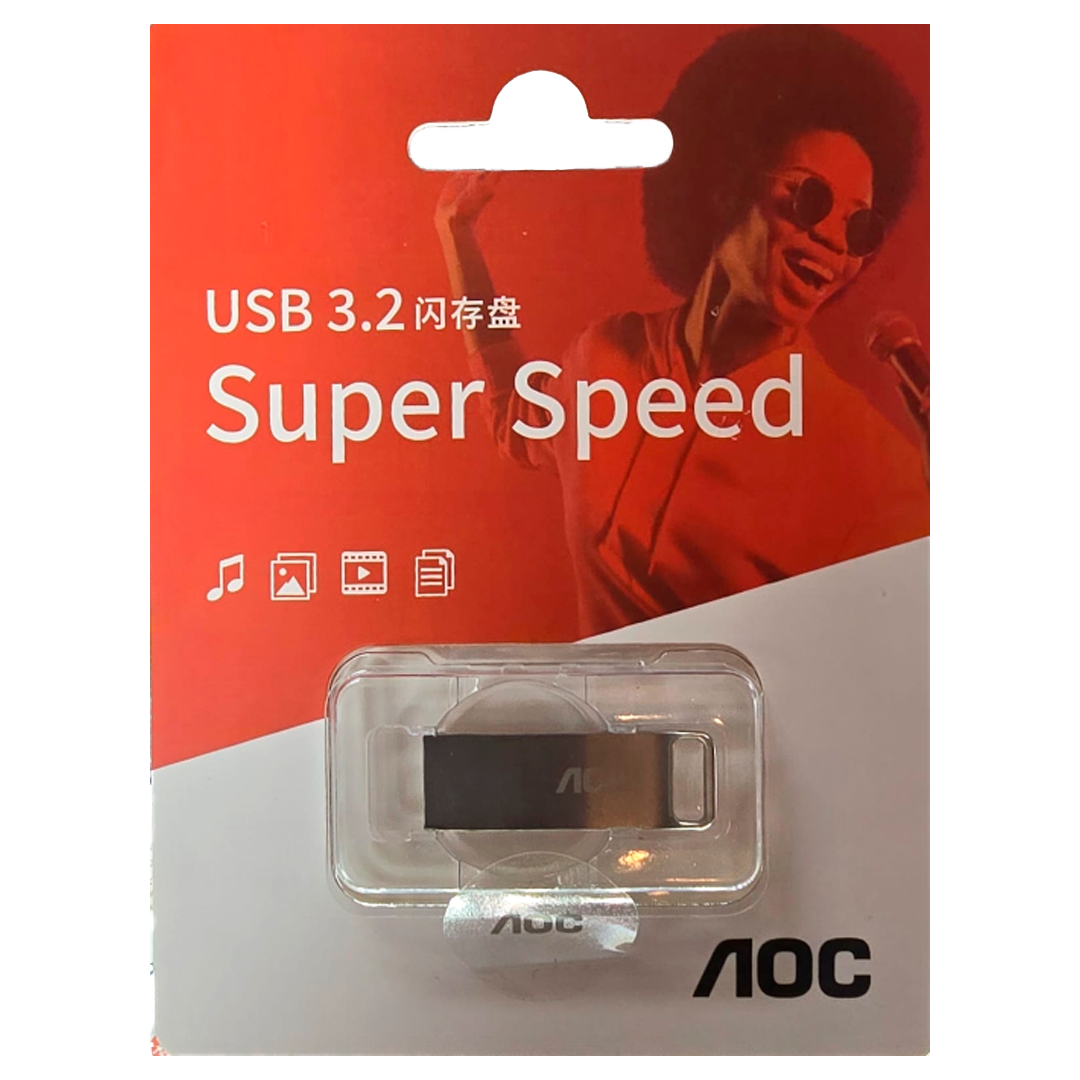 FLASH MEMORY AOC 32GB TYPE C USB 3.2