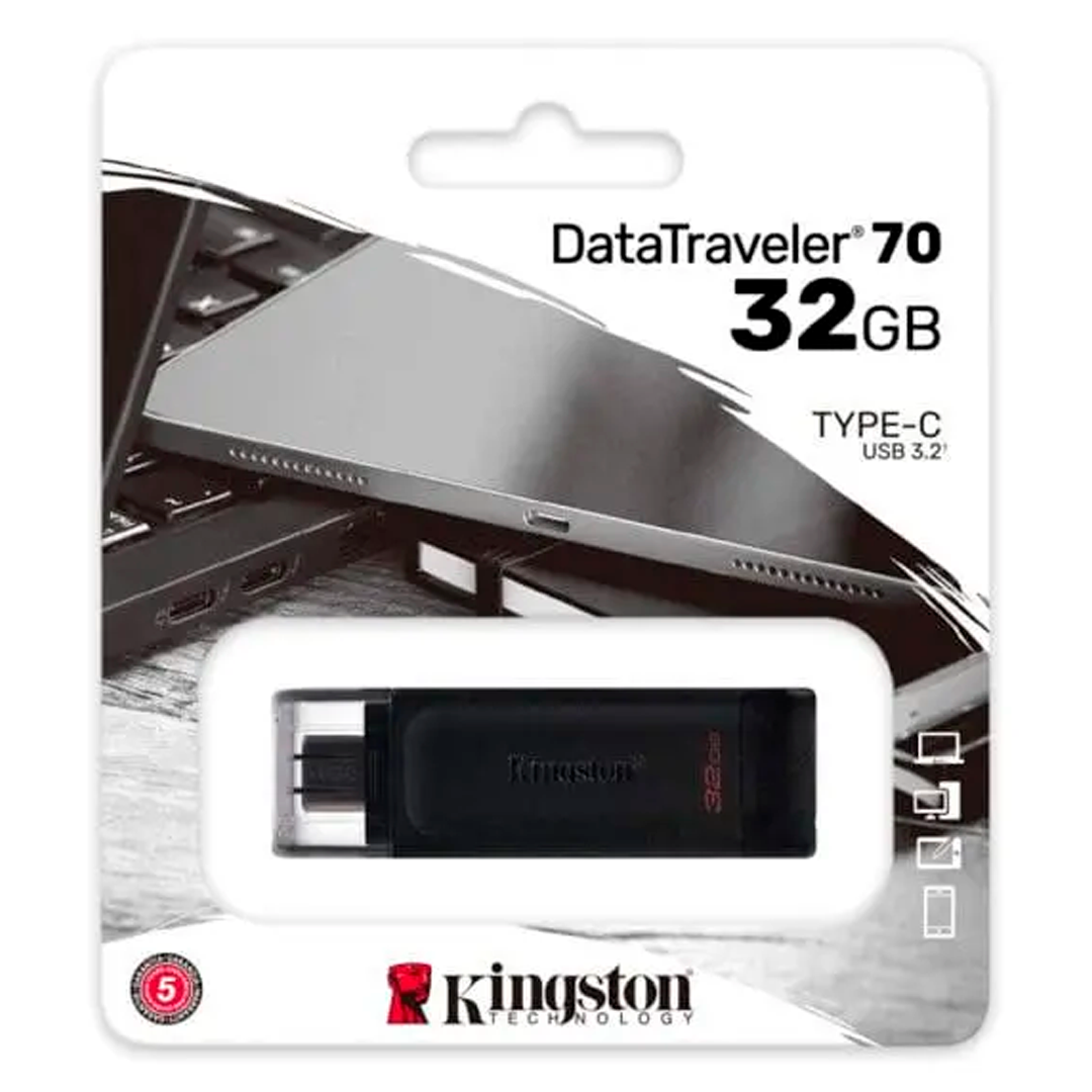 FLASH MEMORY KINGSTON 32GB TYPE C USB 3.2
