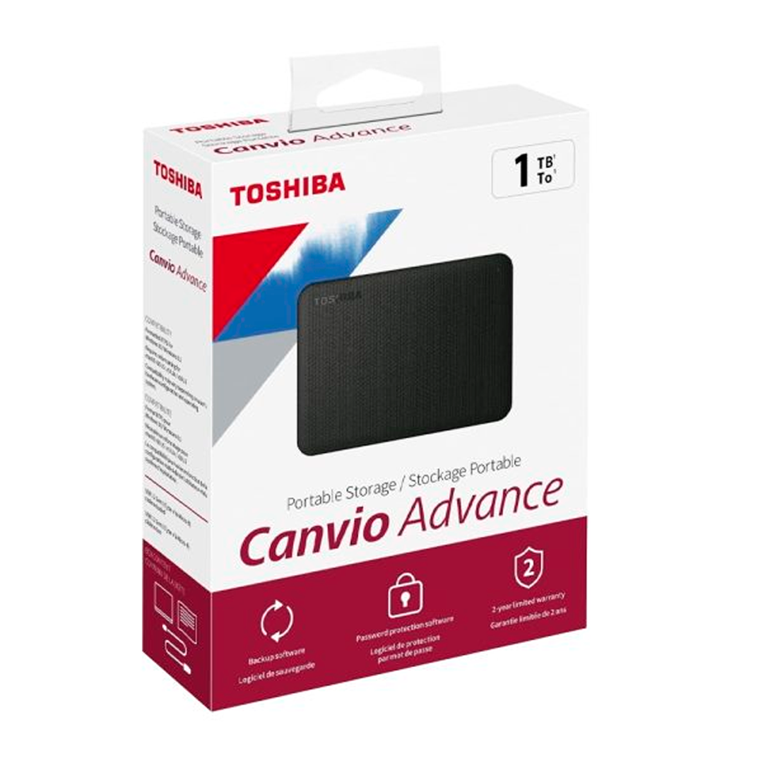 DISCO DURO TOSHIBA CANVIO ADVANCED 1 TB EXTERNO
