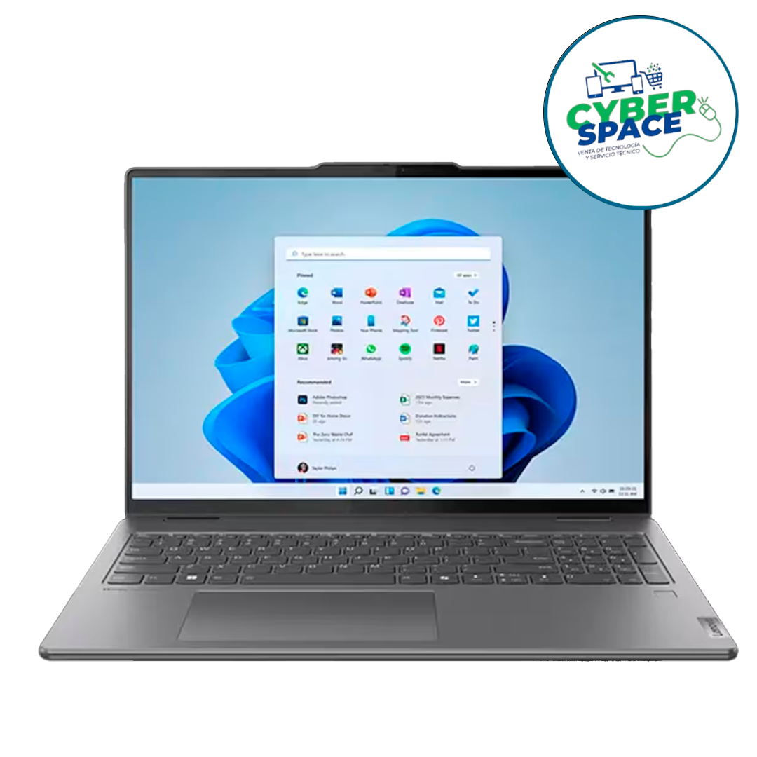 LENOVO YOGA 7 2 IN 1 16ILM9 155U CORE ULTRA 7 SSD 1TB MEMORIA RAM16GB PANTALLA 16¨