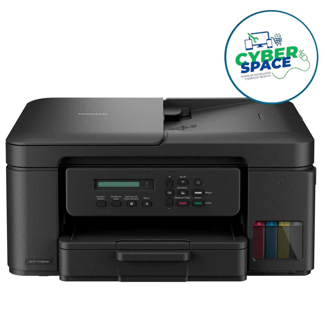 IMPRESORA BROTHER DCP-T730DW IMPRIME COPIA ESCANEA WIFI ADF IMPRESIÓN DUPLEX