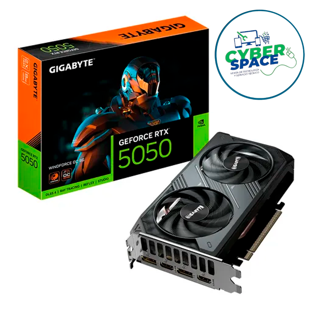 TARJETA GRAFICA GIGABYTE GEFORCE RTX 5050 8GB